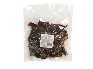 Рыбные снеки: Оленина вяленая (строганина)