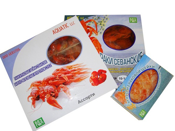 Раки в ассортименте в Орске