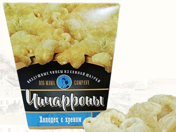 Чичарроны со вкусом холодца и хрена в Орске
