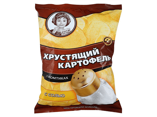 Картофельные чипсы "Девочка" 40 гр. в Орске