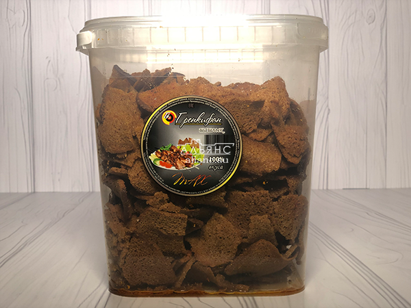Ржаные гренки со вкусом шашлыка в Орске