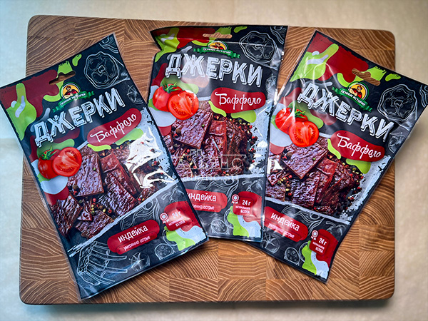 Джерки из индейки "Баффало" 45 гр. в Орске