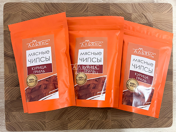 Мясо (АЛЬЯНС) вяленое курица "Гриль" 50 гр. в Орске