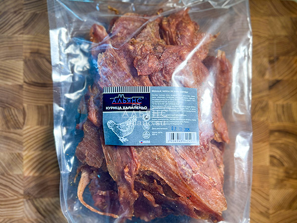 Мясо (АЛЬЯНС) вяленое курица 500гр "С халапеньо" в Орске