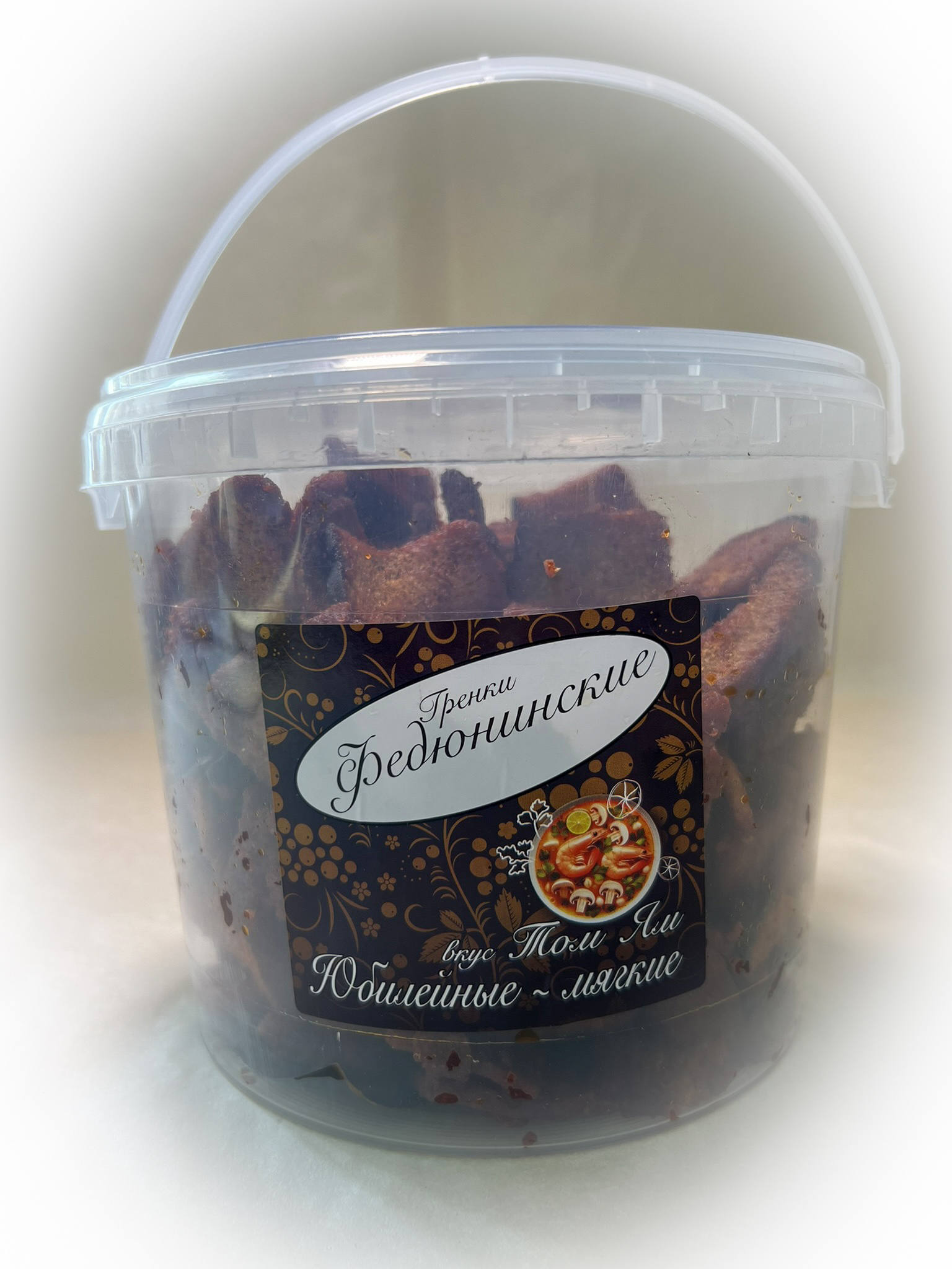 Гренки "ФЕДЮНИНСКИЕ" "Том ям" (ведро 900 гр.) в Орске