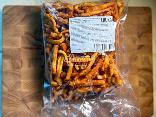 Нитка ЖАРЕНАЯ  Oktobersnack1 кг (сырный продукт) в Орске