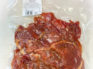 Пелядь холодного копчения: Мясо Чипсы свиные 