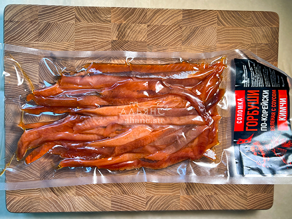 Горбуша соломка по-корейски в Орске