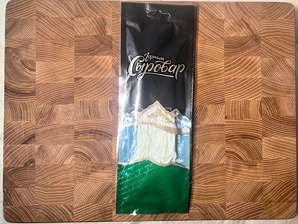 Сыр 60 гр ГОРНЫЙ СЫРОВАР (Паутинка белая с укропом и чесноком) в Орске