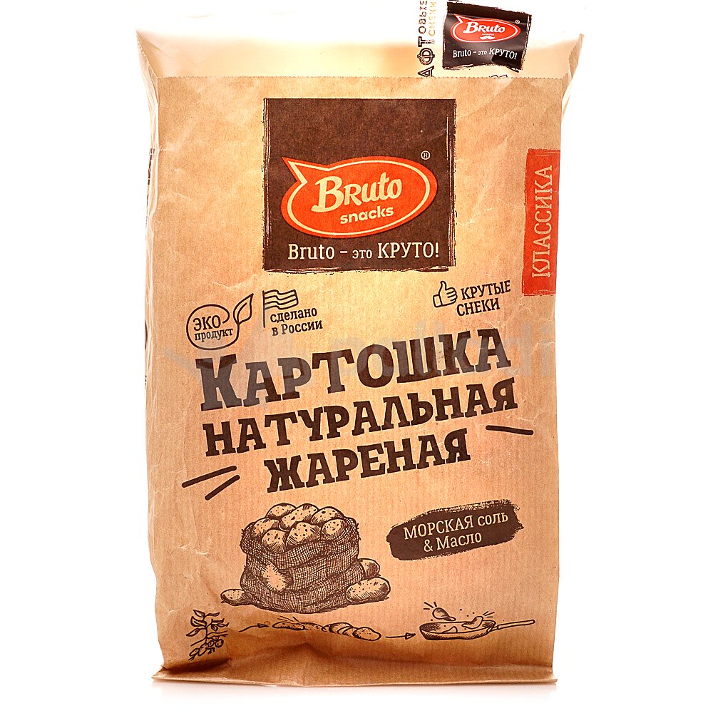 Картофель «Бруто» с солью 70 гр. в Орске